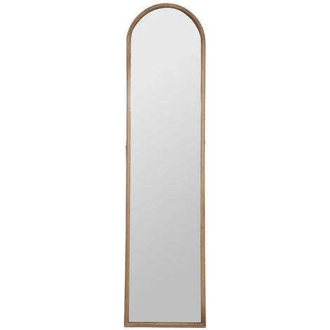 Atmosphera - Miroir Sur Pied En Alu Et Bois De Peuplier 40 X 160 Cm 4 Atmosphera - Miroir Sur Pied En Alu Et Bois De Peuplier 40 X 160 Cm – Image 2