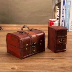 Ensemble De 2 Grand+ Petit Coffre Tresor Boîte En Bois Coffre Pirate Coffre De Rangement Bois Coffre Au Trésor En Bois Trésor Poitrine Boîte Cadeau Avec Serrure Ephé 9 Ensemble De 2 Grand+ Petit Coffre Tresor Boîte En Bois Coffre Pirate Coffre De Rangement Bois Coffre Au Trésor En Bois Trésor Poitrine Boîte Cadeau Avec Serrure Ephé -ATMOSPHERA || VIDAXL || Safavieh Soldes 69657407 3