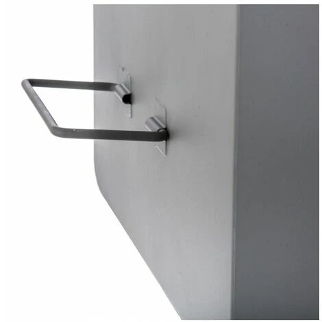 ATMOSPHERA Set De 2 Malles - Cantine - Métal - Gris - Livraison Gratuite 4 ATMOSPHERA Set De 2 Malles - Cantine - Métal - Gris - Livraison Gratuite – Image 2