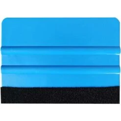 Raclette à Bord En Feutre, Outil D'emballage En Vinyle De Voiture De 4 Pouces, Raclette En Vinyle, Outil De Grattoir Droit En Vinyle Pour Film Teinté De Fenêtre En Vinyle De Voiture (bleu)