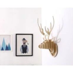 GP 3D Tenture Murale Tête De Cerf Sculpture Décoration Murale Couloir D'entrée Tête De Wapiti En Bois Décoration Tête D'animal Tenture Murale Entrée Décoration Murale 29,6 21,2 38 Cm Log Couleur 1 Pièc 8 GP 3D Tenture Murale Tête De Cerf Sculpture Décoration Murale Couloir D'entrée Tête De Wapiti En Bois Décoration Tête D'animal Tenture Murale Entrée Décoration Murale 29,6 21,2 38 Cm Log Couleur 1 Pièc -ATMOSPHERA || VIDAXL || Safavieh Soldes 70540803 3