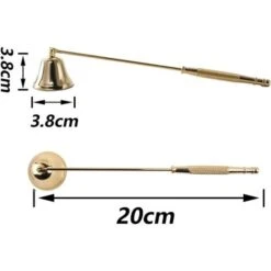 Eteignoir Bougie 2 Pièces Éteignoir à Bougie En Acier Inoxydable Long Éteignoir De Bougie Extincteur Bougie Couvercle Outil Pour Éteindre En Toute Sécurité Or Et Ruban 9 Eteignoir Bougie 2 Pièces Éteignoir à Bougie En Acier Inoxydable Long Éteignoir De Bougie Extincteur Bougie Couvercle Outil Pour Éteindre En Toute Sécurité Or Et Ruban -ATMOSPHERA || VIDAXL || Safavieh Soldes 70834547 3