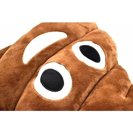GP Mignon En Peluche Caca Oreiller Coussin Jouet Coussins Cadeau Pour Amis, Enfants Et Chiens, 30,5 X 35,6 Cm Marron 5 GP Mignon En Peluche Caca Oreiller Coussin Jouet Coussins Cadeau Pour Amis, Enfants Et Chiens, 30,5 X 35,6 Cm Marron – Image 3