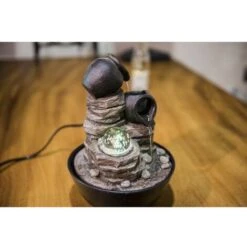 Fontaine Nature Verso - H 25 Cm - LED - Livraison Gratuite -ATMOSPHERA || VIDAXL || Safavieh Soldes 7201788 3