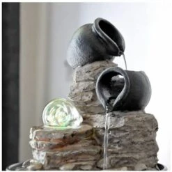 Fontaine Nature Verso - H 25 Cm - LED - Livraison Gratuite -ATMOSPHERA || VIDAXL || Safavieh Soldes 7201788 4