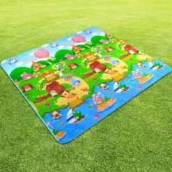 Tapis De Jeu, 200 X 180 Cm Grand Tapis Rampant Antidérapant Pliable, Double Face Tapis Rampant Bébé Tout-petit Jouable, Comme Couverture Rampante Pour L'enfant 10 Tapis De Jeu, 200 X 180 Cm Grand Tapis Rampant Antidérapant Pliable, Double Face Tapis Rampant Bébé Tout-petit Jouable, Comme Couverture Rampante Pour L'enfant -ATMOSPHERA || VIDAXL || Safavieh Soldes 72168141 4