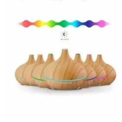 Diffuseur D’Huiles Essentielles Bois Foncé 500 ML Avec -ATMOSPHERA || VIDAXL || Safavieh Soldes 72170916 5