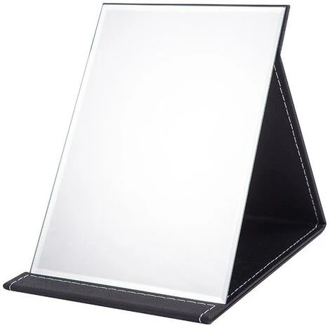 Miroir Cosmétique Portable Pliable HD Pour étudiants Et Dortoirs - Noir Et étanche - Large 3 Miroir Cosmétique Portable Pliable HD Pour étudiants Et Dortoirs - Noir Et étanche - Large