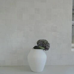 Vase Forme Amphore En Terre Cuite Blanc Alma Fait Main -ATMOSPHERA || VIDAXL || Safavieh Soldes 72642431 3