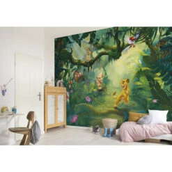 Photo Murale De Komar - Lion King Jungle - Taille: 368 X 254 Cm -ATMOSPHERA || VIDAXL || Safavieh Soldes 72750164 2