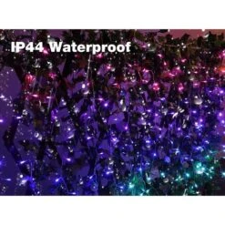 Rideau Lumineux à Brancher Intérieure, 1.5 X 1.0m LED Guirlande Lumineuse Rideau 192LEDs, 8 Modes D'Eclairage, Decoration De Fenêtre, Chambre, Noël, Mariage (Etanche IP44) - ST0019 -ATMOSPHERA || VIDAXL || Safavieh Soldes 72877401 3