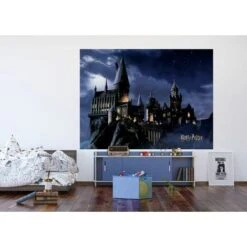 Papier Peint Panoramique Harry Potter Poudlard - 1.82 X 2.52 M De Sanders & Sanders -ATMOSPHERA || VIDAXL || Safavieh Soldes 73106855 3