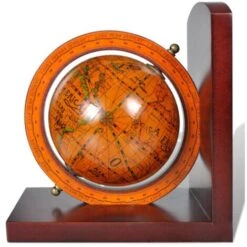 Serre-livre Globe 2 Pcs VidaXL 10 Serre-livre Globe 2 Pcs VidaXL -ATMOSPHERA || VIDAXL || Safavieh Soldes 733281 4