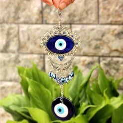 Bleu Mauvais œil Suspendu Décoration Amulette Tenture Murale Décor à La Maison Voiture Pendentif Maléfique Puissance Pendentif Style 6 -ATMOSPHERA || VIDAXL || Safavieh Soldes 73754539 5