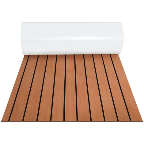 Randaco Tapis De Sol Tapis De Pont Tapis Anti-dérapant Teck Mousse EVA 240x60cm 3 Randaco Tapis De Sol Tapis De Pont Tapis Anti-dérapant Teck Mousse EVA 240x60cm