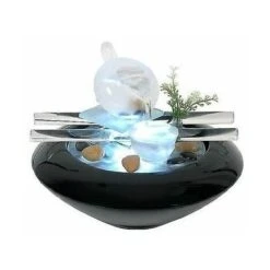 Fontaine D'intérieur électrique En Verre Et En Céramique - Cristal Line - Livraison Gratuite