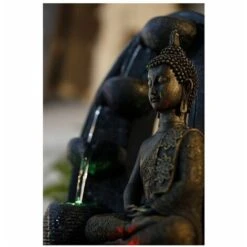 Fontaine Bouddha Harmonie - H 40 Cm - LED - Livraison Gratuite 7 Fontaine Bouddha Harmonie - H 40 Cm - LED - Livraison Gratuite -ATMOSPHERA || VIDAXL || Safavieh Soldes 7385082 3
