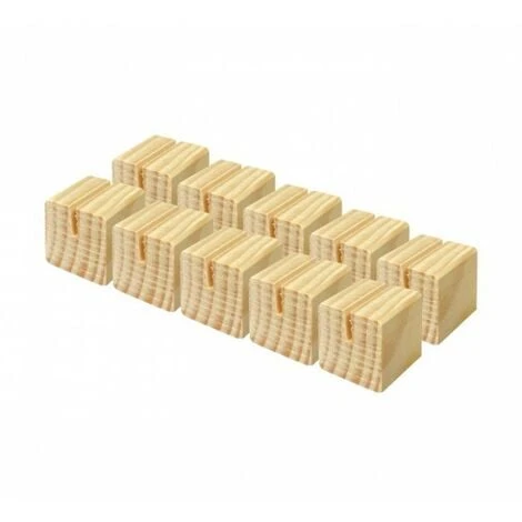 Socle Cube En Bois Brut De Dimensions 3,6 X 3,6 X 3,6 Cm Avec Rainure Inclinée - Lot De 10 3 Socle Cube En Bois Brut De Dimensions 3,6 X 3,6 X 3,6 Cm Avec Rainure Inclinée - Lot De 10