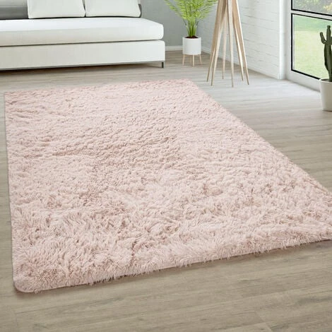 Paco Home Tapis De Salon Poils Longs Fausse Fourrure Shaggy Moelleux Monochrome 200x290 Cm, Crème 3 Paco Home Tapis De Salon Poils Longs Fausse Fourrure Shaggy Moelleux Monochrome 200x290 Cm, Crème