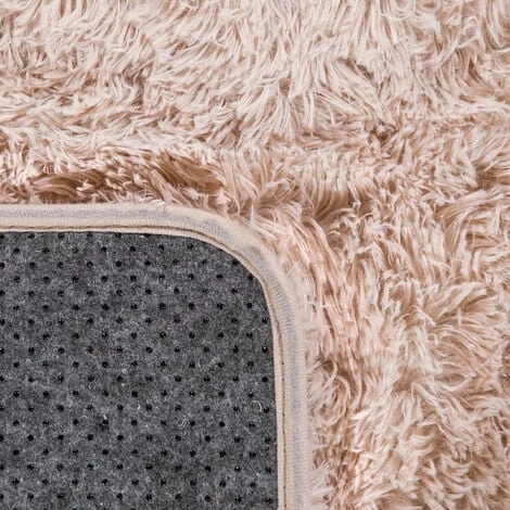 Paco Home Tapis De Salon Poils Longs Fausse Fourrure Shaggy Moelleux Monochrome 200x290 Cm, Crème 6 Paco Home Tapis De Salon Poils Longs Fausse Fourrure Shaggy Moelleux Monochrome 200x290 Cm, Crème – Image 4
