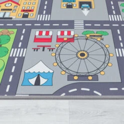Paco Home Tapis De Jeu Chambre Enfant Gris Routes Filles Garçons 100x200 Cm, Gris 3 7 Paco Home Tapis De Jeu Chambre Enfant Gris Routes Filles Garçons 100x200 Cm, Gris 3 -ATMOSPHERA || VIDAXL || Safavieh Soldes 74621866 2