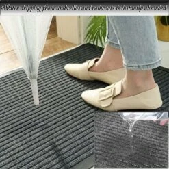 Déstockage Tapis Exterieur Terrasse Paillasson Extérieur Et Interieur Tapis Entree Antidérapant Et Anti-Poussière Tapis De Porte Lavable Cuttable Couloir Chambre - 50 × 80cm Gris 10 Déstockage Tapis Exterieur Terrasse Paillasson Extérieur Et Interieur Tapis Entree Antidérapant Et Anti-Poussière Tapis De Porte Lavable Cuttable Couloir Chambre - 50 × 80cm Gris -ATMOSPHERA || VIDAXL || Safavieh Soldes 74750402 4