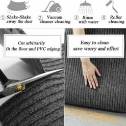 Déstockage Tapis Exterieur Terrasse Paillasson Extérieur Et Interieur Tapis Entree Antidérapant Et Anti-Poussière Tapis De Porte Lavable Cuttable Couloir Chambre - 50 × 80cm Gris 11 Déstockage Tapis Exterieur Terrasse Paillasson Extérieur Et Interieur Tapis Entree Antidérapant Et Anti-Poussière Tapis De Porte Lavable Cuttable Couloir Chambre - 50 × 80cm Gris -ATMOSPHERA || VIDAXL || Safavieh Soldes 74750402 5