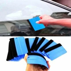 Raclette Avec Bord Fibre Pour Voiture Vinyle Raclette De Film Autocollant De Vitre Fenêtre Grattoir De Bord De Feutre Outil Pour Décalque Lot De 2 Pièces,- Lefou -ATMOSPHERA || VIDAXL || Safavieh Soldes 74978359 3