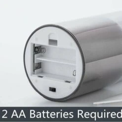 Bougies Scintillantes Sans Flamme En Verre Gris Argenté Avec Télécommande, Paquet De 3 Fausses Bougies LED Réalistes∅ 3 H 4 5 6 -ATMOSPHERA || VIDAXL || Safavieh Soldes 75432606 4