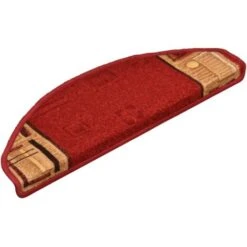 Lot De 15 Tapis D'escalier Autocollants Tapis De Marche | Marchette Escalier Rouge 65x21x4 Cm 37933 -ATMOSPHERA || VIDAXL || Safavieh Soldes 75523296 3