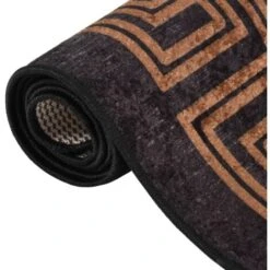 Tapis Lavable Antidérapant | Tapis De Salon Tapis D'entrée 80x300 Cm Noir Et Doré 43081 9 Tapis Lavable Antidérapant | Tapis De Salon Tapis D'entrée 80x300 Cm Noir Et Doré 43081 -ATMOSPHERA || VIDAXL || Safavieh Soldes 75525145 3