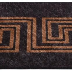 Tapis Lavable Antidérapant | Tapis De Salon Tapis D'entrée 80x300 Cm Noir Et Doré 43081 10 Tapis Lavable Antidérapant | Tapis De Salon Tapis D'entrée 80x300 Cm Noir Et Doré 43081 -ATMOSPHERA || VIDAXL || Safavieh Soldes 75525145 4