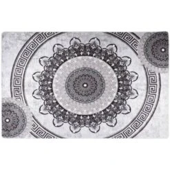 Tapis Lavable Antidérapant | Tapis De Salon Tapis D'entrée 80x150 Cm Multicolore 87294