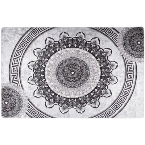 Tapis Lavable Antidérapant | Tapis De Salon Tapis D'entrée 80x150 Cm Multicolore 87294 3 Tapis Lavable Antidérapant | Tapis De Salon Tapis D'entrée 80x150 Cm Multicolore 87294