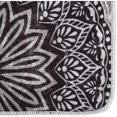 Tapis Lavable Antidérapant | Tapis De Salon Tapis D'entrée 80x150 Cm Multicolore 87294 4 Tapis Lavable Antidérapant | Tapis De Salon Tapis D'entrée 80x150 Cm Multicolore 87294 – Image 2