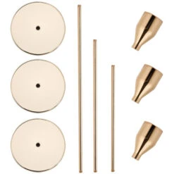 SWANEW Bougeoir Chandelier 3 Pcs Métal,Bougeoirs Porte-Bougies Pour Salle À Manger Salon Décor À Maison-Doré 11 SWANEW Bougeoir Chandelier 3 Pcs Métal,Bougeoirs Porte-Bougies Pour Salle À Manger Salon Décor À Maison-Doré -ATMOSPHERA || VIDAXL || Safavieh Soldes 75648490 5