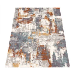 Paco Home Tapis De Salon Poil Long Shaggy Vintage Motif Abstrait Moderne 60x100 Cm, Multicolore -ATMOSPHERA || VIDAXL || Safavieh Soldes 76131112 5
