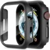 2 Pièces De Protection D'écran Pour Apple Watch Series 8, Boîtier Rigide En PC, Boîtier D'écran En Verre Trempé Ultra Fin Pour Apple Watch 44mm -ATMOSPHERA || VIDAXL || Safavieh Soldes 76335185 1