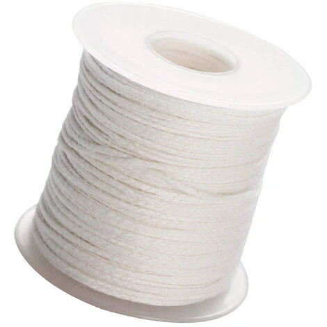 Bougie Coton Mèche 1 Rouleau 200ft 61m Coton Bougie Tissage Mèche Pour Bougie DIY Et Fabrication De Bougies 3 Bougie Coton Mèche 1 Rouleau 200ft 61m Coton Bougie Tissage Mèche Pour Bougie DIY Et Fabrication De Bougies