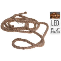 KOOPMAN Guirlande Lumineuse à Piles Corde Rope Blanc Chaud 30 LED 7 KOOPMAN Guirlande Lumineuse à Piles Corde Rope Blanc Chaud 30 LED -ATMOSPHERA || VIDAXL || Safavieh Soldes 76639559 3
