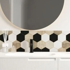 Bandeau PVC Lot De 2 : L 70cmxH 30cm Mix Hexa