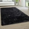 Paco Home Tapis De Salon Poils Longs Fausse Fourrure Shaggy Moelleux Monochrome 60x100 Cm, Noir -ATMOSPHERA || VIDAXL || Safavieh Soldes 77009214 1