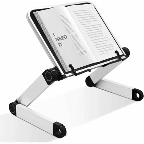 Support De Livre Réglable, Hauteur Et Angle Réglables, Support De Livre Ergonomique Avec Trombones Pour Grands Livres Scolaires,Tablette, Livres De Musique, Recettes De Cuisine 3 Support De Livre Réglable, Hauteur Et Angle Réglables, Support De Livre Ergonomique Avec Trombones Pour Grands Livres Scolaires,Tablette, Livres De Musique, Recettes De Cuisine