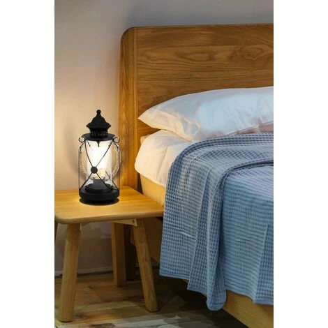 Eglo Lampe De Table BRADFORD Noir, E27 Max. 1X60W 5 Eglo Lampe De Table BRADFORD Noir, E27 Max. 1X60W – Image 3