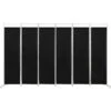 COSTWAY Paravent Intérieur à 6 Panneaux Pliable Détachables 300x 180 Cm/Cloison De Séparation Cadre En Fer Fibre De Polyester-Facile à Déplacer Et à Assembler-Noir 2 COSTWAY Paravent Intérieur à 6 Panneaux Pliable Détachables 300x 180 Cm/Cloison De Séparation Cadre En Fer Fibre De Polyester-Facile à Déplacer Et à Assembler-Noir -ATMOSPHERA || VIDAXL || Safavieh Soldes 78073032 1