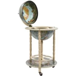 Nova Cantinetta Avec Un Globe De Bar Avec L'eucalyptus Prend En Charge Diverses Couleurs Couleur : Bleu Et Blanc 11 Nova Cantinetta Avec Un Globe De Bar Avec L'eucalyptus Prend En Charge Diverses Couleurs Couleur : Bleu Et Blanc -ATMOSPHERA || VIDAXL || Safavieh Soldes 78531599 5