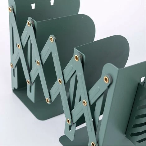 Serre-Livres Réglable En Métal Télescopique, Antidérapant Serre-Livres Robustes Avec Porte-Stylo, Serre-Livres Fer Maison Bureau L'école Bibliothèque 5 Serre-Livres Réglable En Métal Télescopique, Antidérapant Serre-Livres Robustes Avec Porte-Stylo, Serre-Livres Fer Maison Bureau L'école Bibliothèque – Image 3