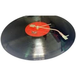 Horloge Murale En Vinyle, Rétro, Nostalgique, Européenne, Ultra Silencieuse, Décoration Pour Bar Et Café,Black -ATMOSPHERA || VIDAXL || Safavieh Soldes 78766914 5