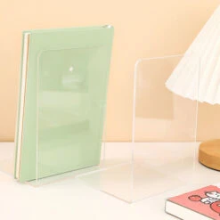 Support De Livre En Acrylique Transparent, Bibliothèque De Bureau, étagère De Tri Pour Fichiers De Manuels, Accessoires De Papeterie, Organisateur De Bureau,1pc Transparent -ATMOSPHERA || VIDAXL || Safavieh Soldes 78766946 3