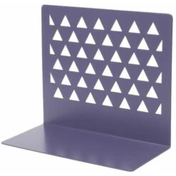 Serre-livres En Métal Creux, Fournitures De Bureau à Domicile,Violet
